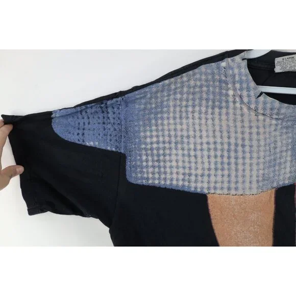 Vintage 90s Stanley Desantis Mens XL The Wizard of Oz Dorothy Shoes T-Shirt USA